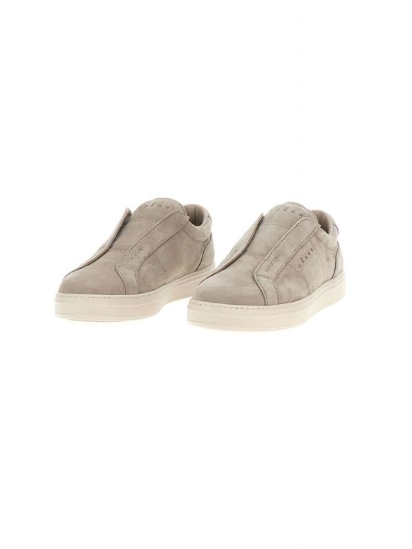 HOGAN ΠΑΠΟΥΤΣΙΑ SNEAKERS H668 SLIP ON ΜΠΕΖ