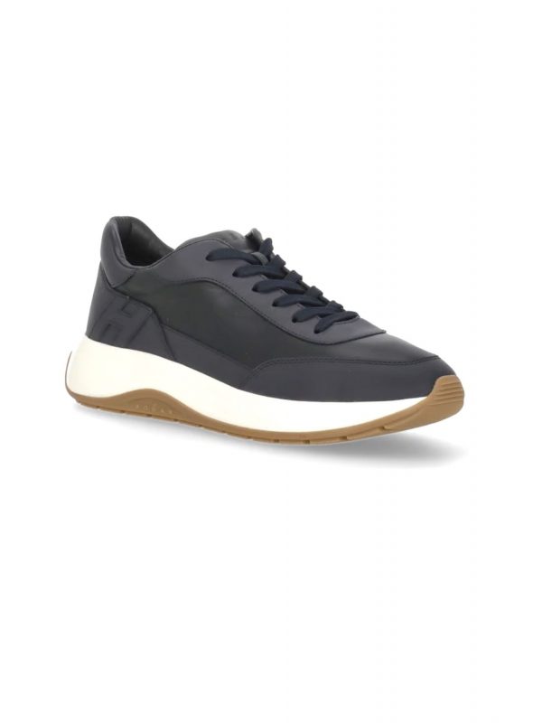 HOGAN ΠΑΠΟΥΤΣΙΑ SNEAKERS H719 ALLACCIATO H ΜΠΛΕ