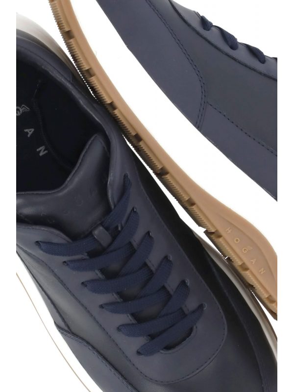 HOGAN ΠΑΠΟΥΤΣΙΑ SNEAKERS H719 ALLACCIATO H ΜΠΛΕ
