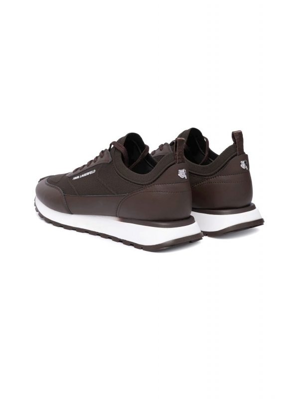 KARL LAGERFELD ΠΑΠΟΥΤΣΙΑ SNEAKERS KAIRO Overlay Lo Lace ΚΑΦΕ