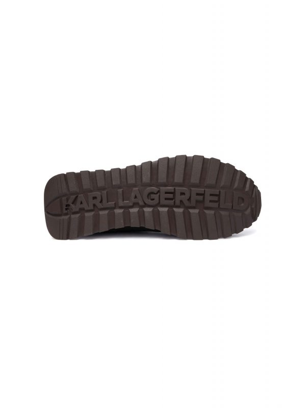 KARL LAGERFELD ΠΑΠΟΥΤΣΙΑ SNEAKERS KAIRO Overlay Lo Lace ΚΑΦΕ