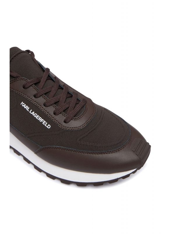 KARL LAGERFELD ΠΑΠΟΥΤΣΙΑ SNEAKERS KAIRO Overlay Lo Lace ΚΑΦΕ