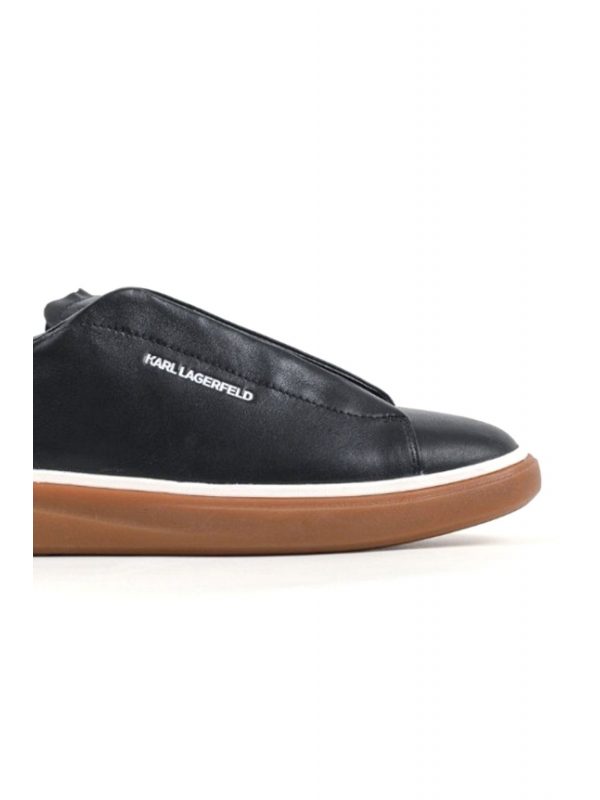KARL LAGERFELD ΠΑΠΟΥΤΣΙΑ SNEAKERS KANE Hidden Lace Lo ΜΑΥΡΟ