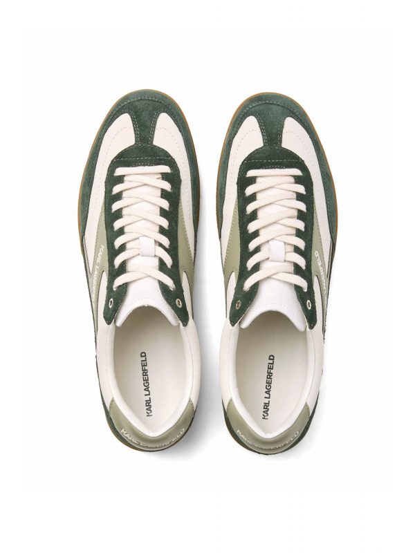 KARL LAGERFELD ΠΑΠΟΥΤΣΙΑ SNEAKERS KANDIDATE LO LACE ΚΥΠΑΡΙΣΣΙ-ΚΡΕΜ