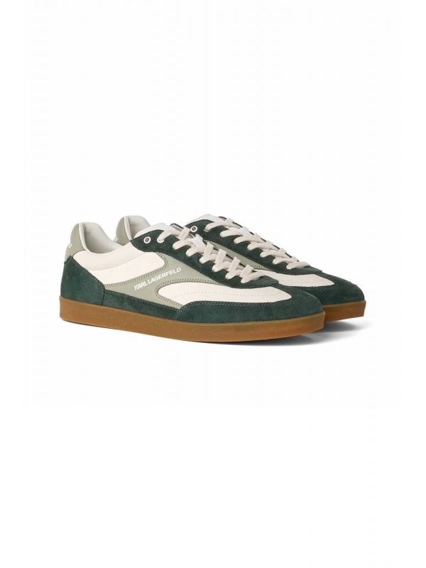 KARL LAGERFELD ΠΑΠΟΥΤΣΙΑ SNEAKERS KANDIDATE LO LACE ΚΥΠΑΡΙΣΣΙ-ΚΡΕΜ