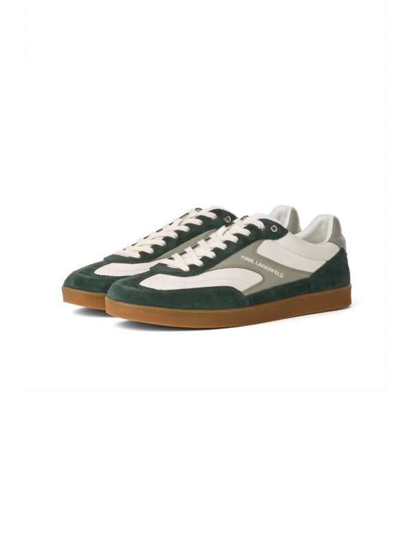 KARL LAGERFELD ΠΑΠΟΥΤΣΙΑ SNEAKERS KANDIDATE LO LACE ΚΥΠΑΡΙΣΣΙ-ΚΡΕΜ