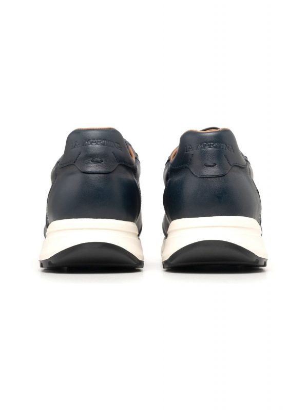 LA MARTINA ΠΑΠΟΥΤΣΙΑ SNEAKERS LOGO ΜΠΛΕ