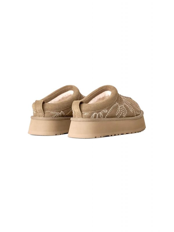 UGG ΠΑΠΟΥΤΣΙΑ ΠΑΝΤΟΦΛΕΣ TAZZ II BOTANIC ΑΝΑΓΛΥΦΑ ΣΧΕΔΙΑ LOGO ΛΑΔΙ