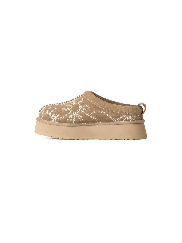 UGG ΠΑΠΟΥΤΣΙΑ ΠΑΝΤΟΦΛΕΣ TAZZ II BOTANIC ΑΝΑΓΛΥΦΑ ΣΧΕΔΙΑ LOGO ΛΑΔΙ