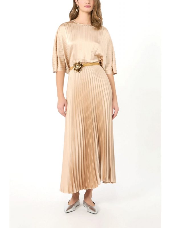 MAX MARA WEEKEND ΦΟΥΣΤΑ WKDNICCHIA MIDI ΠΛΙΣΕ ΣΑΜΠΑΝΙΖΕ