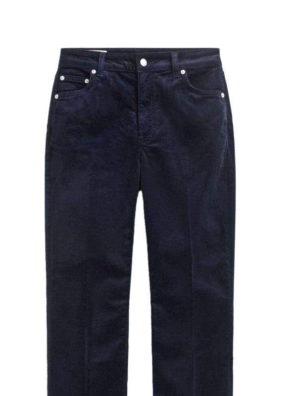GANT ΠΑΝΤΕΛΟΝΙ JEANS CORDUROY FLARE ΚΟΤΛΕ ΜΠΛΕ