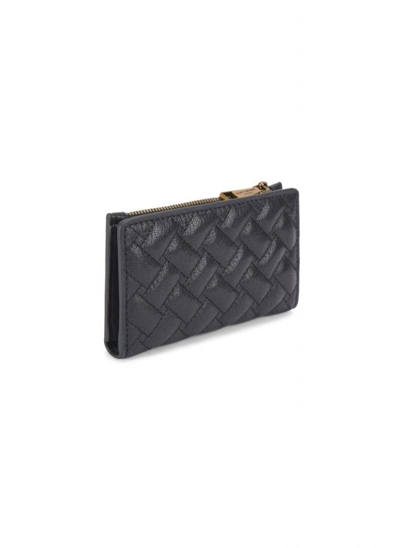 KURT GEIGER ΠΟΡΤΟΦΟΛΙ PIMLICO BIFOLD WALLET ΚΑΠΙΤΟΝΕ LΟGO MAYΡΟ