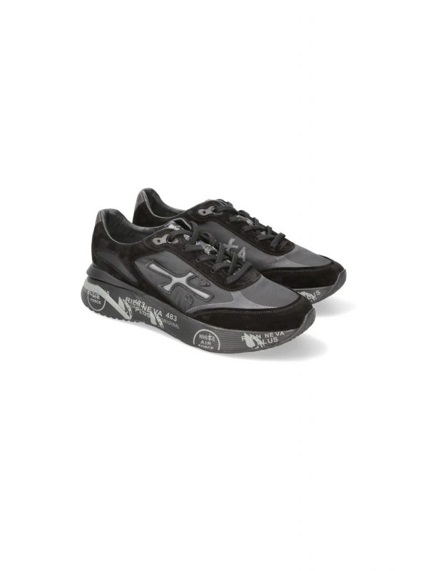 PREMIATA ΠΑΠΟΥΤΣΙΑ SNEAKERS ΑΝΔΡΙΚΑ MOERUN ΜΑΥΡΟ