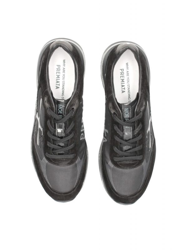PREMIATA ΠΑΠΟΥΤΣΙΑ SNEAKERS ΑΝΔΡΙΚΑ MOERUN ΜΑΥΡΟ