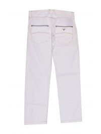 ARMANI JEANS TROUSERS GOLD SEAM WHITE 