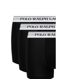 RALPH LAUREN UNDERWEAR ΕΣΩΡΟΥΧΟ ΣΕΤ 3PACK STRETCH COTTON TRUNK ΜΑΥΡΟ