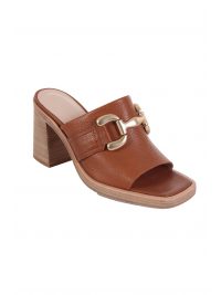 ZINDA ΠΑΠΟΥΤΣΙΑ MULES BUFALO CUERO ΚΑΦΕ