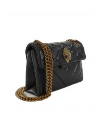 KURT GEIGER ΤΣΑΝΤΑΚΙ MINI CROSSBODY/ΩΜΟΥ ΚΑΠΙΤΟΝΕ ΜΕ ΑΛΥΣΙΔΑ ΜΑΥΡΟ