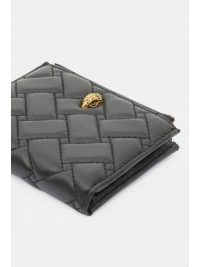 KURT GEIGER ΠΟΡΤΟΦΟΛΙ MINI PURSE ΚΑΠΙΤΟΝΕ LOGO ΜΑΥΡΟ