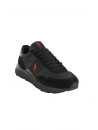 RALPH LAUREN ΠΑΠΟΥΤΣΙΑ SNEAKERS TRAIN 99 PP-SK-LTL ΜΑΥΡΟ