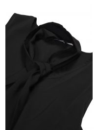 MARELLA EMME TOP BURANO V-NECK ΓΡΑΒΑΤΑ ΜΑΥΡΟ