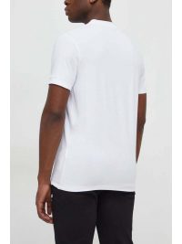 KARL LAGERFELD T-SHIRT LOGO ΛΕΥΚΟ