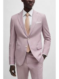 BOSS ΣΑΚΑΚΙ H-HUTSON-233 SLIM FIT ΣΑΠΙΟ ΜΗΛΟ