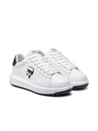 KARL LAGERFELD ΠΑΠΟΥΤΣΙΑ SNEAKERS KAPRI LUG KARL NFT ΛΕΥΚΟ