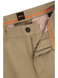 BOSS CASUAL ΠΑΝΤΕΛΟΝΙ CHINO SLIM FIT ΜΠΕΖ
