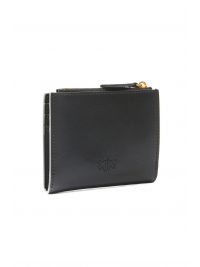 PINKO ΠΟΡΤΟΦΟΛΙ MULTI PURPOSE WALLET VITELLO SETA ΜΑΥΡΟ