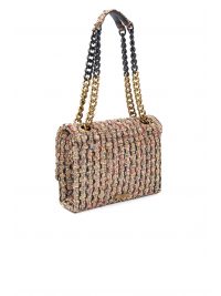 KURT GEIGER ΤΣΑΝΤΑ ΩΜΟΥ/CROSSBODY LARGE KENSINGTON KURT ΑΛΥΣΙΔΑ LOGO ΠΟΛΥΧΡΩΜΟ/ΧΡΥΣΟ