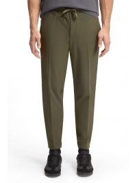 BOSS ATHLEISURE ΠΑΝΤΕΛΟΝΙ CHINO T-FLEX TAPERED FIT ΧΑΚΙ