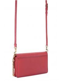 KURT GEIGER ΤΣΑΝΤΑΚΙ CROSSBODY/ΩΜΟΥ SLOANE SOFT SM XBODY LOGO ΚΟΚΚΙΝΟ