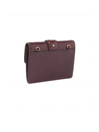 PINKO ΤΣΑΝΤΑΚΙ LOVE POCKET STUDS VIT. POLISHED ΜΠΟΡΝΤΩ