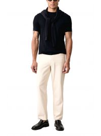 KARL LAGERFELD ΠΛΕΚΤΟ T-SHIRT CREWNECK ALL OVER LOGO ΜΠΛΕ