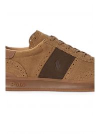 RALPH LAUREN ΠΑΠΟΥΤΣΙΑ SNEAKERS HRT AERA BRO-SNEAKERS-LOW TOP LACE ΤΑΜΠΑ