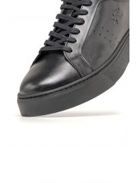 LA MARTINA ΠΑΠΟΥΤΣΙΑ SNEAKERS LOGO ΜΑΥΡΟ