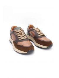 AMBITIOUS ΠΑΠΟΥΤΣΙΑ SNEAKERS RIDER ΚΑΦΕ