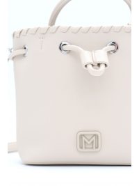 MARELLA ACCESSORI ΤΣΑΝΤΑ MLLACAICI ΧΕΙΡΟΣ/CROSSBODY LOGO ΕΚΡΟΥ