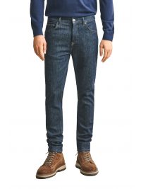 GANT ΠΑΝΤΕΛΟΝΙ JEANS EXTRA SLIM ACTIVE RECOVERY JEANS ΣΚΟΥΡΟ ΜΠΛΕ