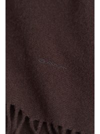GANT ΚΑΣΚΩΛ UNISEX WOOL SCARF ΚΑΦΕ
