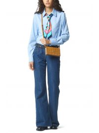 MCM TΣΑΝΤΑΚΙ-ΠΟΡΤΟΦΟΛΙ CROSSBODY AREN FIRST LADY BUCKLE W/STRAP LRG COGNAC VIS ΚΟΝΙΑΚ