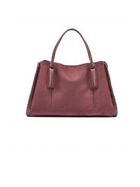 DKNY ΤΣΑΝΤΑ ΧΕΙΡΟΣ/CROSSBODY JOSIE SATCHEL LOGO ΜΠΟΡΝΤΟ