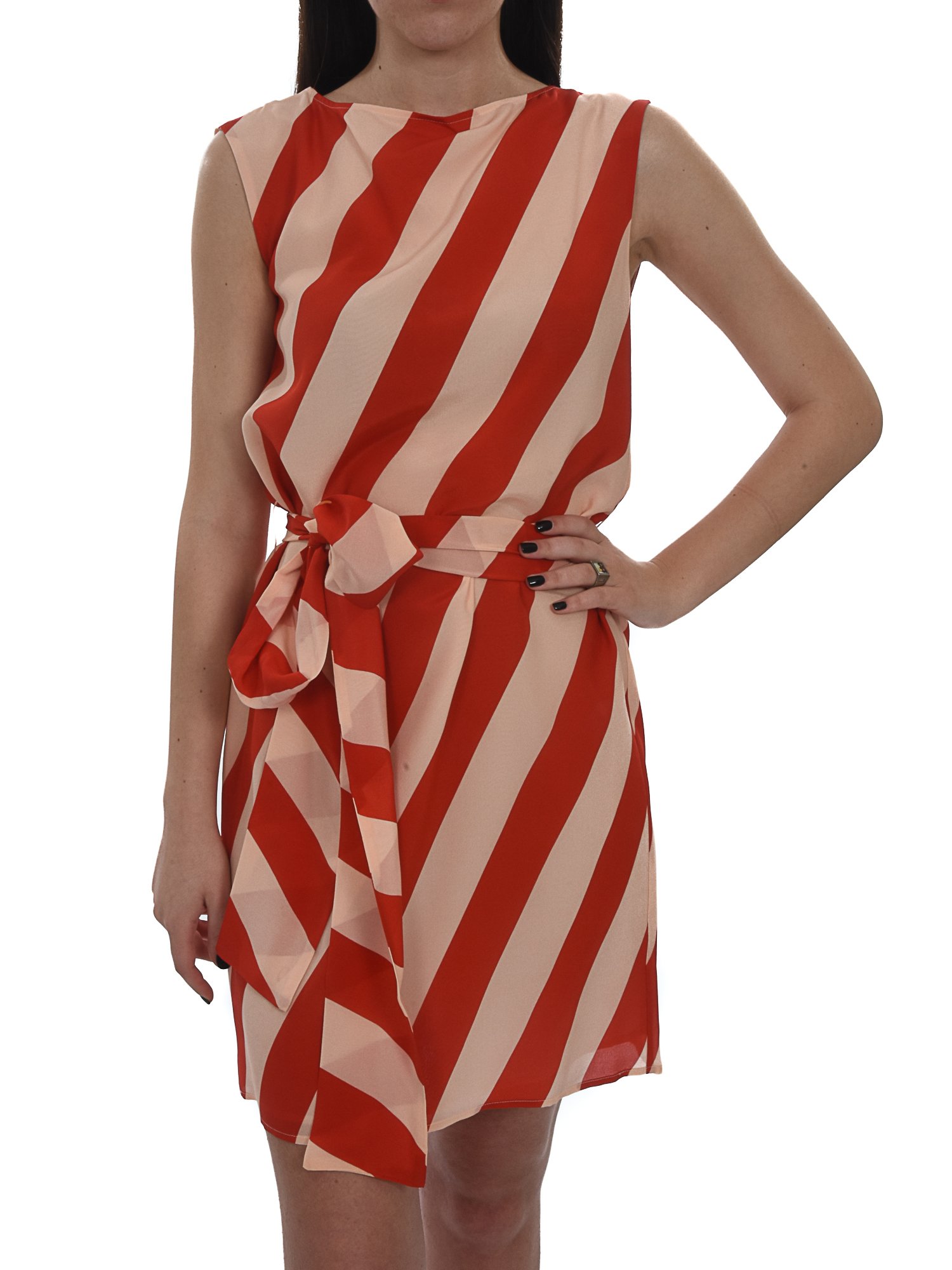 MARELLA ΦΟΡΕΜΑ ΑΜΑΝΙΚΟ ΡΙΓΕ MARICA ΚΟΚΚΙΝΟ