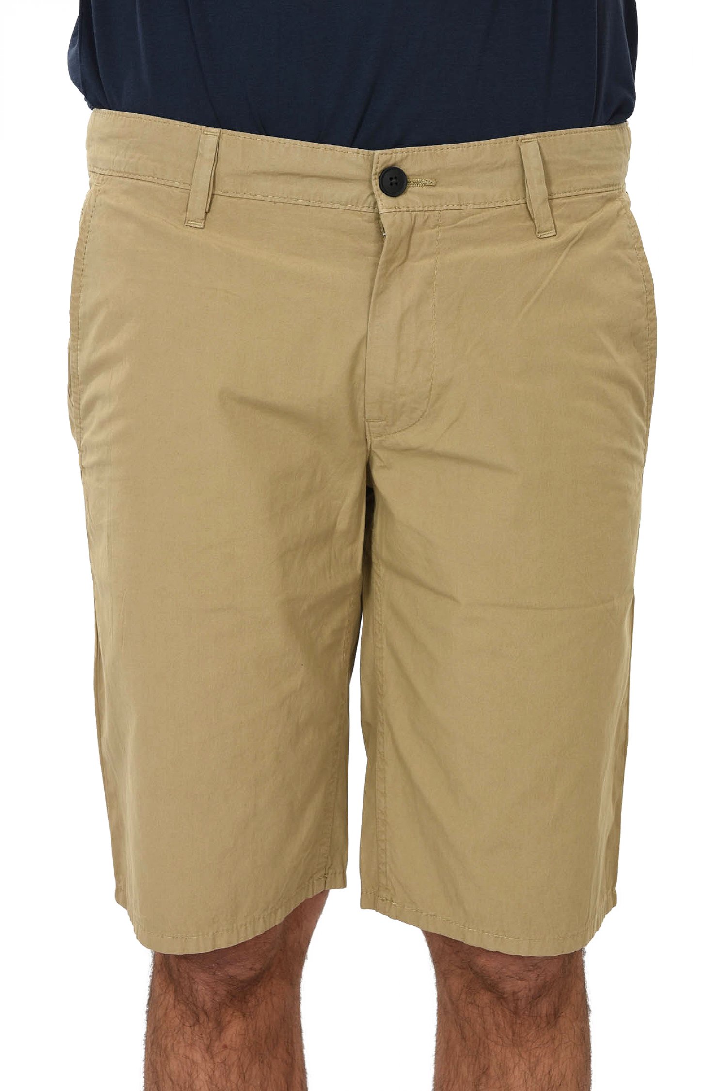 BOSS CASUAL ΒΕΡΜΟΥΔΑ CHINO SCHINO-REGULAR SHORT ΜΠΕΖ