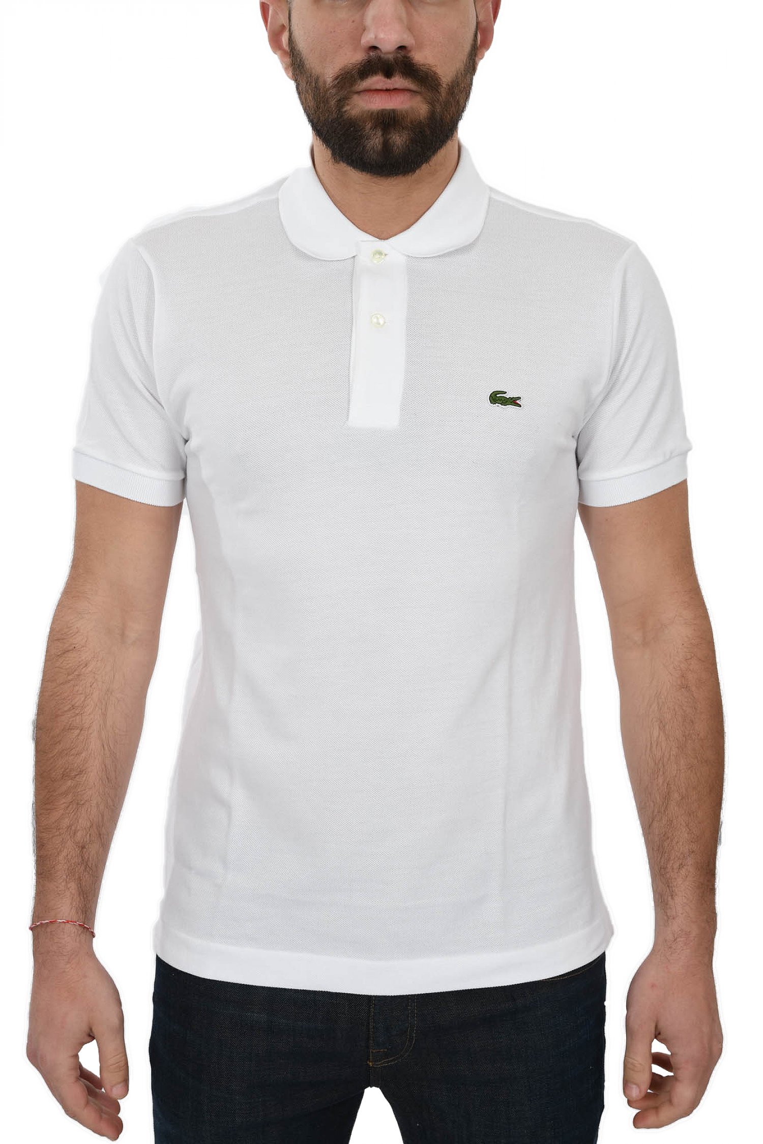 LACOSTE POLO CLASSIC FIT ΛΕΥΚΟ