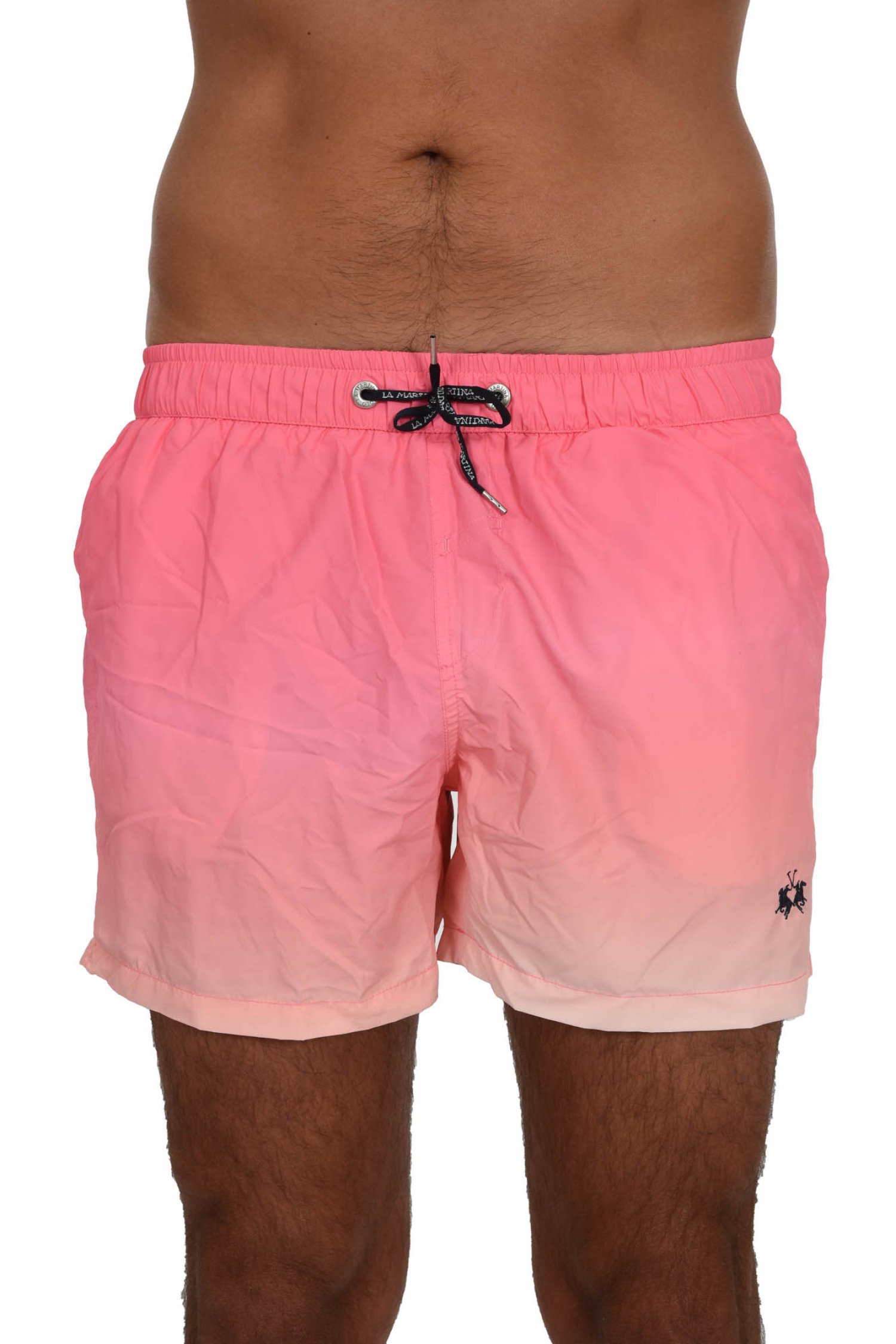 LA MARTINA ΜΑΓΙΩ ΣΟΡΤΣ LOGO DEGRADE ΡΟΖ