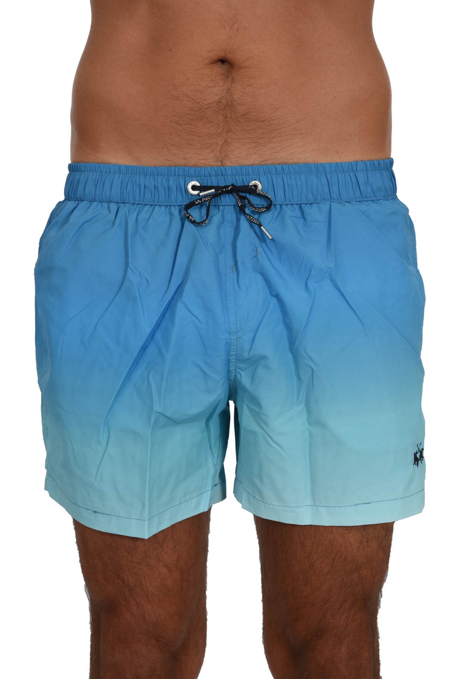 LA MARTINA ΜΑΓΙΩ ΣΟΡΤΣ LOGO DEGRADE ΣΙΕΛ