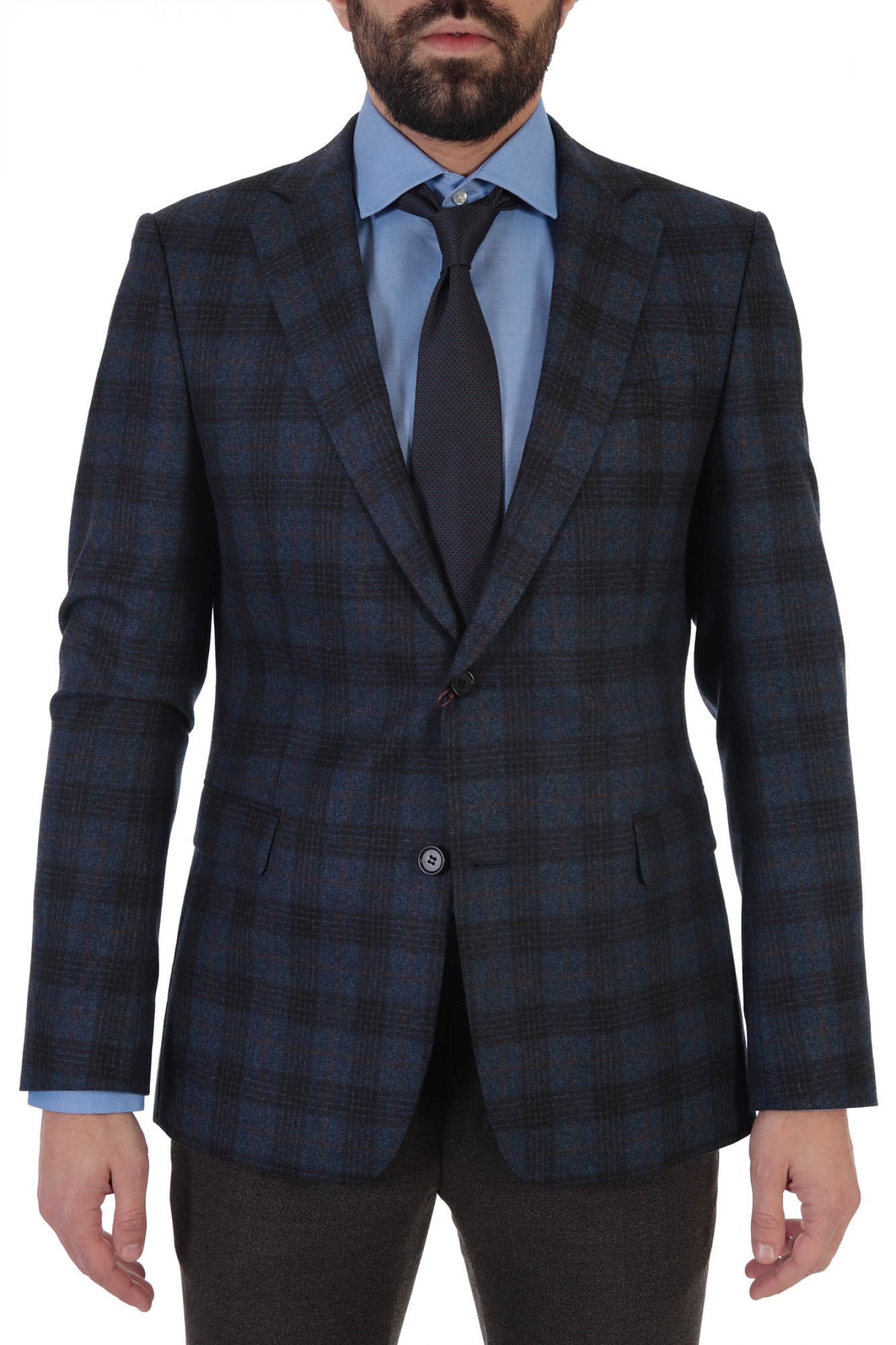 TOM FRANK TOM FRANK ΣΑΚΑΚΙ ΚΑΡΩ REDA 1865 SUPER 110 ΜΠΛΕ