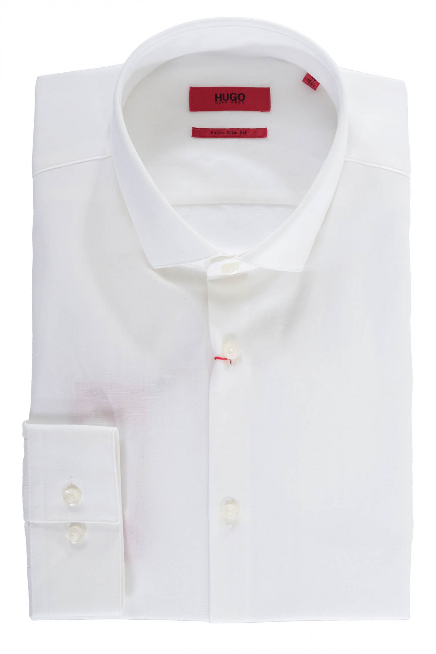 HUGO ΠΟΥΚΑΜΙΣΟ EXTRA SLIM FIT EASY IRON ERONDO ΛΕΥΚΟ